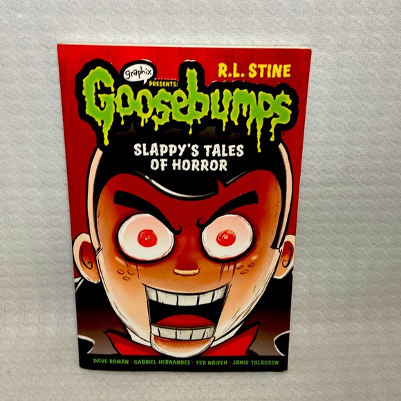 Goosebumps Graphix 2015 Slappy’s Tale Of Horror R.L. Stine Paperback Book - Picture 1 of 7